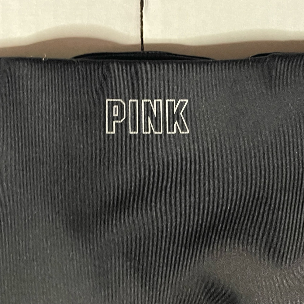 VS Pink Black yoga flare leg pants